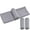 2pcs gray, variant on Cooling Towel ,Ice Towel 12"x 40",Cooling Towel for Neck and Face ,Ice Towel ,Microfiber, Soft Breathable Chilly Towel Stay Cool for Yoga, Sport, Gym (2/4/10 Packs)
