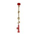 thumbnail image 2 of Lámpara de techo de metal vintage, luz colgante, barra de café, cuerda, luz colgante, decoración del hogar, iluminación, rojo kenally  HA004064-01, 2 of 7