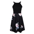 thumbnail image 2 of Vestido Midi Floral Sin Hombros Descubiertos Mujer Hugo Multicolor Rojo Azul M, 2 of 10