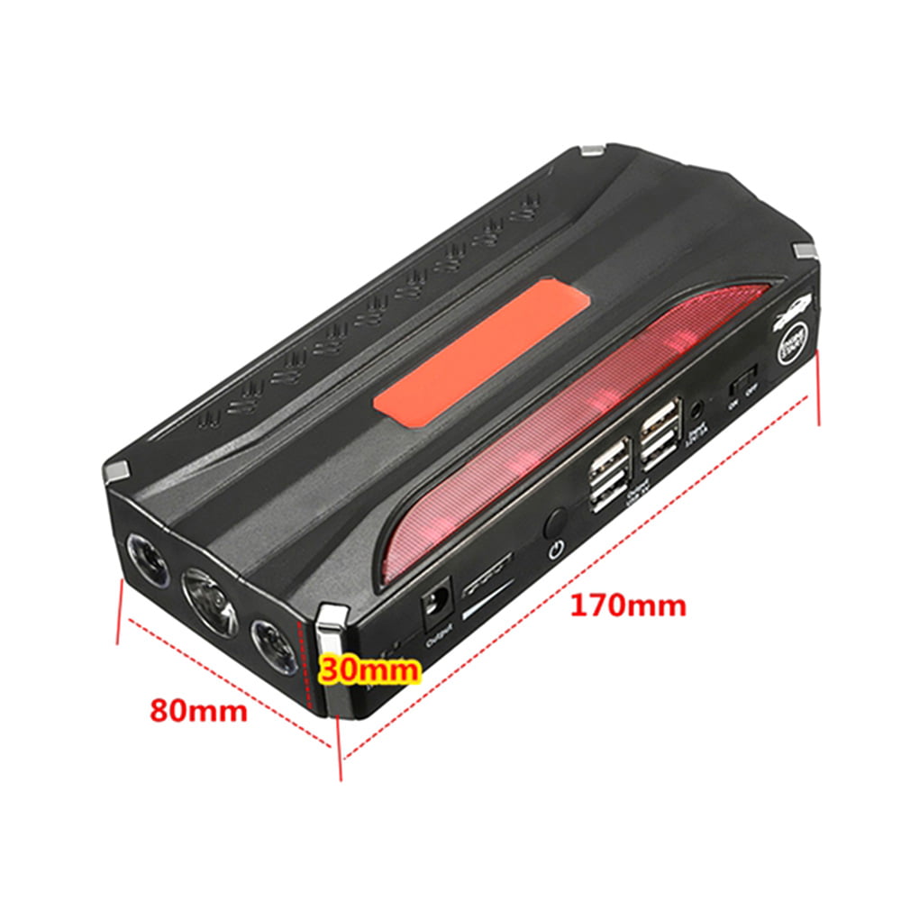 Portable Heavy Duty 68800mAh Car Jump Start Battery Power Starter Booster Pack