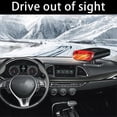 thumbnail image 6 of Lingouzi 2V 50W Car Defroster Car Electrical Appliances 360 Rotaing Car Windscreen Electric Warmer Heater Protable Auto Car Fan Heater Car Heating Fan Fast Heating Window Mist Remover, 6 of 7