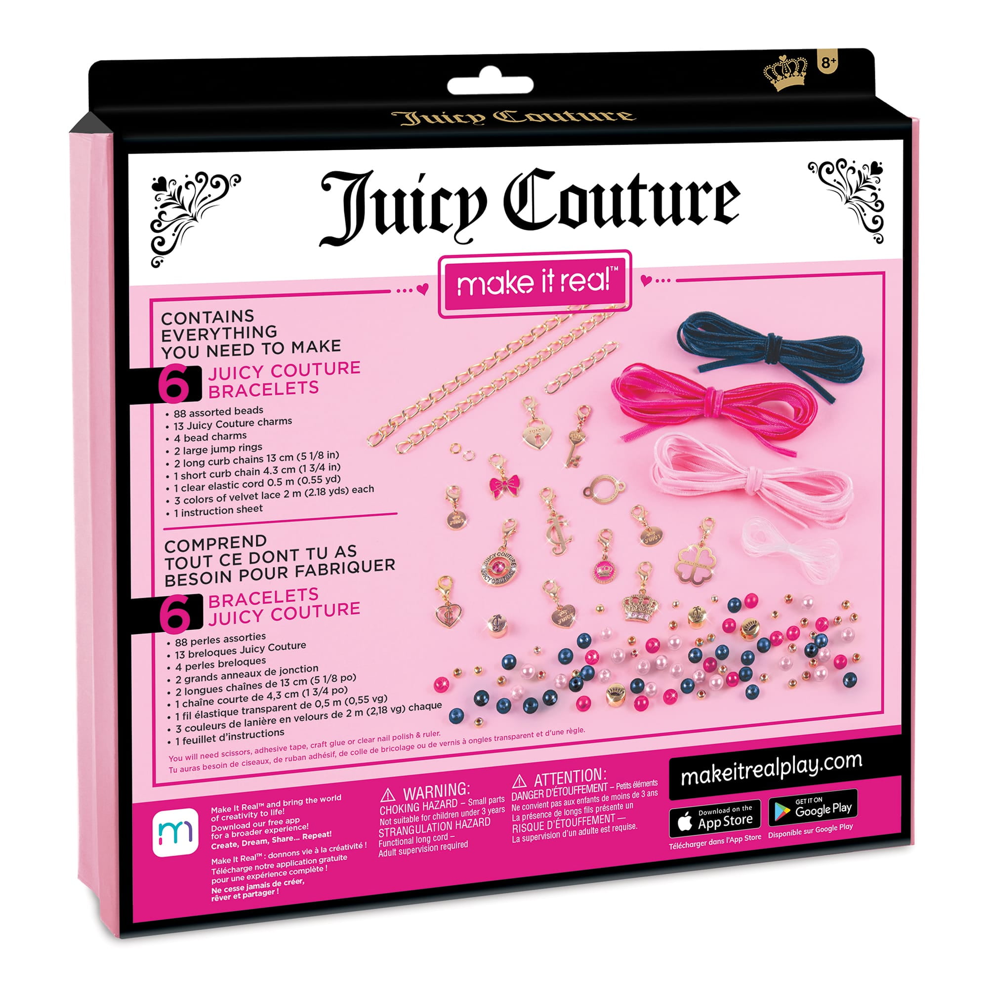 Juicy Couture Make It Real™ Charm Bracelet Kit - Walmart.com