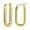 Gold E, variant on Women's Earrings Ages 8-12 Hypoallergenic Love Earrings 14K Gold Plated Earring Gold