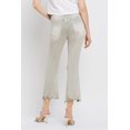 thumbnail image 2 of Lovervet Distressed Raw Hem Cropped Flare Jeans, 2 of 11