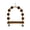 B, variant on Wooden Parrot Swing Toy, Hanging Bird Perch Stand with Pinecone/Bell, Cage Toy for Parakeet Cockatiel Finches Conures Budgie Macaws Love Birds