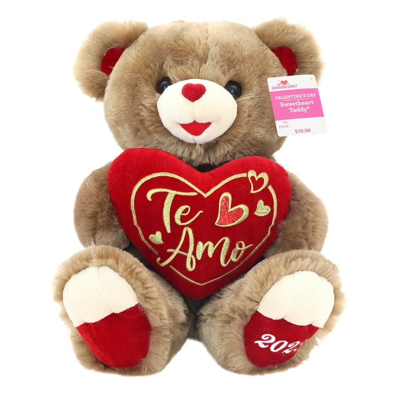 Way to Celebrate Valentine s Day 15in Hispanic Sweetheart Teddy