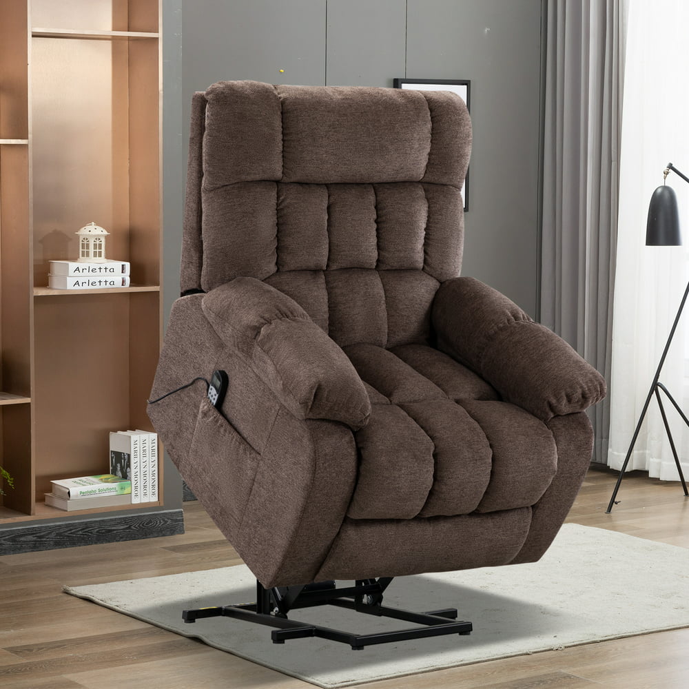 Electric Lift Recliner with Heat Therapy and Massage Fit for the