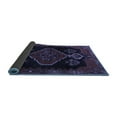thumbnail image 2 of Ahgly Company Indoor Square Persian Blue Traditional Area Rugs, 4' Square, 2 of 4