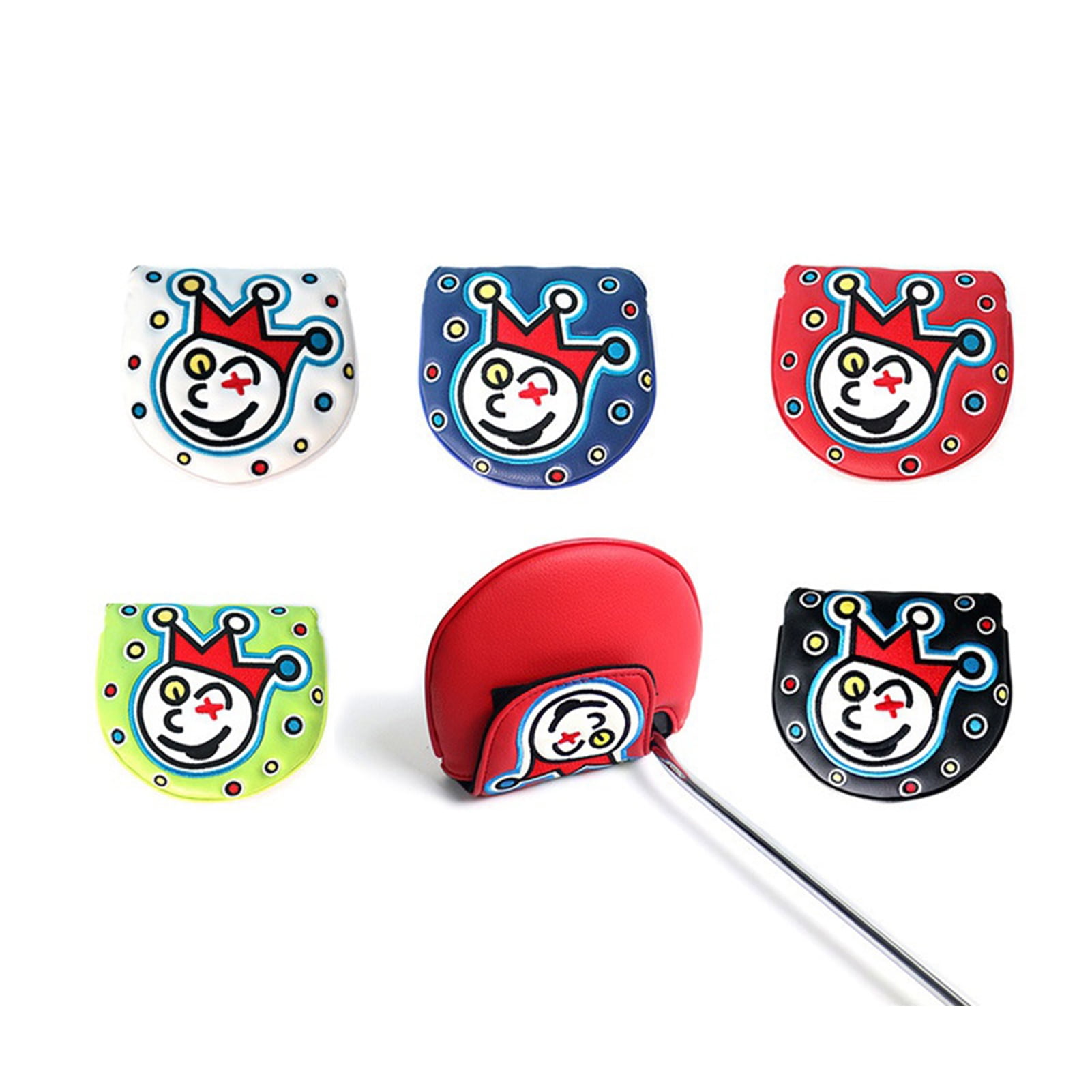 shenmeida Golf Club Head Covers Mallet Putter Cover Hockey Goalie Mask