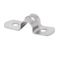 thumbnail image 3 of M8 201 Stainless Steel Two Hole Pipe Straps Tension Tube Clip Clamp 25PCS, 3 of 4