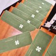 thumbnail image 2 of Coofit Luminous Stair Rug Self Adhesive Leaf Pattern Stair Tread Step Tread Carpet, 2 of 10