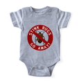 thumbnail image 1 of CafePress - Stink Bug Go Away - Cute Infant Baby Football Bodysuit, 1 of 1