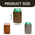 Kiteky Storage Rack, Leather Beer Bottle Holder, Leather Cooler Covers