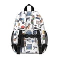 thumbnail image 3 of Police and German Shepherd Backpack for School, Cute School Bag with Adjustable Shoulder Straps and Padded Back, 15"x11.42"x5.5", 3 of 5