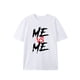 thumbnail image 2 of Camiseta informal de manga corta para verano, con estampado "ME", talla S para hombre. Ideal para adultos, hombres, mujeres, adolescentes y jóvenes., 2 of 5
