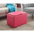 thumbnail image 2 of Pemberly Row Accent Storage Ottoman in Pink, 2 of 6