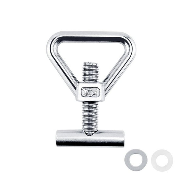 Tuerca de ojo de elevación M10 304 pernos de montaje en pista inoxidable de tornillo de tuerca de ojos kusrkot Levantamiento de ojos