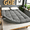 Black, variant on Oaskys Checkered Pattern Mattress Topper – Comfortable Easy to Store Floor Mattress, High Density Foam Filling for Guest Sleep, Camping & Kids Room