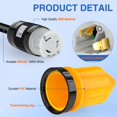 thumbnail image 2 of Cable de alimentación RV Twist Lock Plug 50A 125/250 V NEMA SS2-50R, 2 of 9