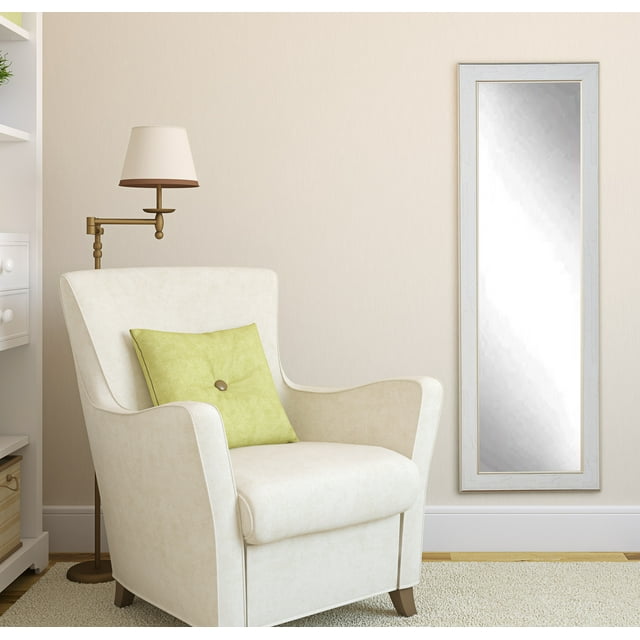 BrandtWorks BM43THIN-L3 Gold Trimmed Legacy Slim Floor Mirror