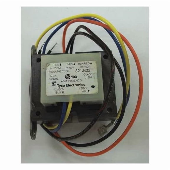 Coffing Hoists Transformer, 40 Vapri 230/460V, Sec 24V 821J432