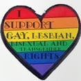 thumbnail image 2 of CafePress - Isupportgayrights - Pint Glass, Drinking Glass, 16 oz. CafePress, 2 of 4