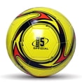 thumbnail image 5 of Balón de fútbol de tamaño 5 de PU, función y diseño superiores, máxima visibilidad del balón para adultos y niños, balón de fútbol de calidad, 5 of 5