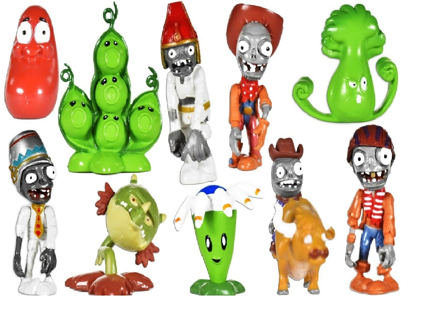 Plants vs Zombies PVC Action Figures Toys Gift Set /Zombie Figure