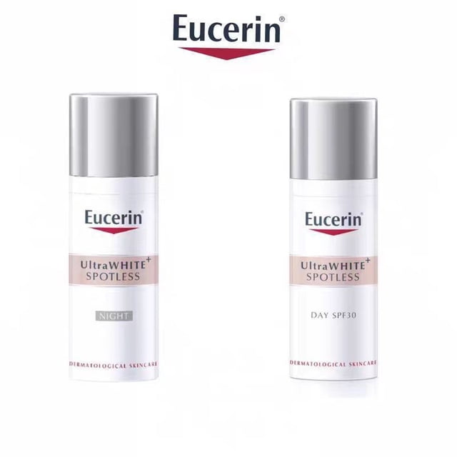 Loción Eucerin Radiance Boosting de Día y Noche: Hidratante, humectante e iluminadora. 50 ml. Mejora la opacidad de la piel del rostro.