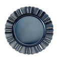 thumbnail image 6 of Efavormart Set of 6 - 13" Round - Navy Blue Plastic Charger Plates With Waved Scalloped Rim for Wedding, Outdoor Receptions, Banquets, Holiday Dinner plates Chargers, 6 of 6