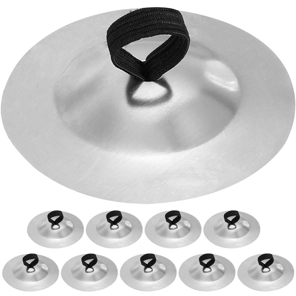 NUOLUX 5 Pairs Small Finger Cymbals Kids Finger Cymbals Dancing Finger