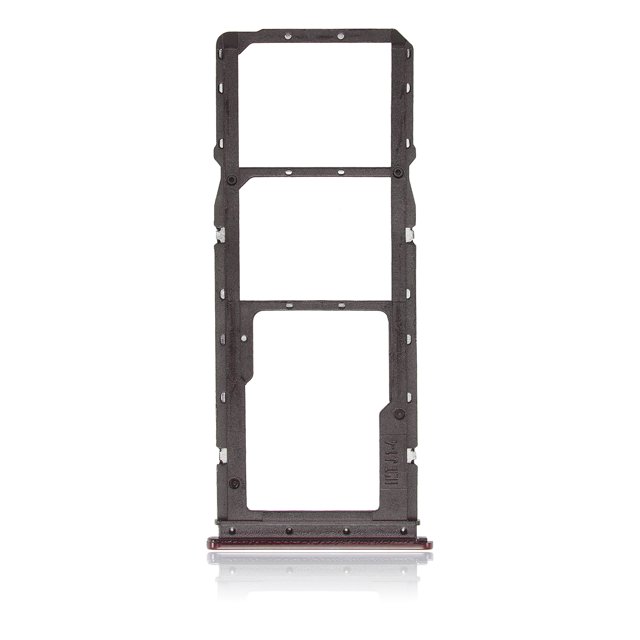 Plateau de Remplacement Double Carte Sim Compatible pour Xiaomi Redmi 8 (Rouge Fantôme)