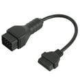 thumbnail image 4 of OBD2 Diagnostic Connector Cable, OBD2 Connector Extension Fit 12 Pin To 16 Pin Adapter Car Diagnostic Cable, for Diagnostic Car Accessories Car Diagnostic Tools, 4 of 7