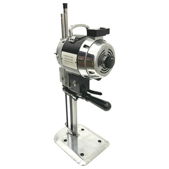 10 Inch Electric Fabric Straight-Knife Cloth Cutting Machine High-Speed Leather Cloth Cutter 110V 8.3inch Cutting Thickness