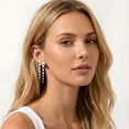 thumbnail image 2 of APSVO 18K White Gold Plated Drop Earrings for Women S925 Sterling Silver Post Hypoallergenic Dangle Earrings Set Prom Wedding Birthday Graduation Jewelry Gifts Teen Mom Bride Bridesmaid Girlfriend, 2 of 7