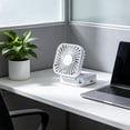 thumbnail image 7 of YiJuHui USB Rechargeable Portable Handheld Fan with Mirror, 3 Speeds Hanging Neck Fan, Powerful Mini Fan for Outdoor Travel Office Home, Personal Cooling Fan with Lanyard, 7 of 7