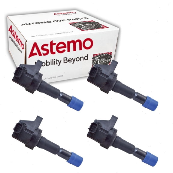 4 pc Hitachi Ignition Coils compatible with Honda Fit 1.5L L4 2009-2013