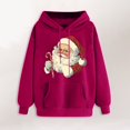thumbnail image 2 of WILLBEST Sudadera con Capucha para Mujer, Estilo Navideño, con Estampado Navideño, Cuello Redondo y Manga Larga Diseño Holgado E Informal Chica​​, 2 of 3