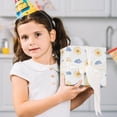thumbnail image 3 of Sun Baby Shower Wrapping Paper for Kids Boys Girls - Happy Weather Gift Wrap With Sun Smile and Cloud Design for Birthday, Baby Shower Kids Party - 28×40 Inches, 4 Jumbo Folded Sheets, 3 of 7