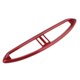 thumbnail image 2 of Pegatina para Cubierta de ventilación de salida de aire de control central interior de coche Yuxing para BRZ 86 2013-2020 Fibra de carbono roja, 2 of 5