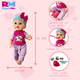 thumbnail image 4 of Juguete Muñeca Bebé para Niñas Interactivo con Accesorios violeta Mediano, 4 of 4