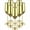 8PC--Gold-220ml, variant on 8Pcs Stainless steel wine glasses unbreakable metal cocktail glasses 500ml for drinking cocktails and wine in the at bar Cup