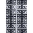 thumbnail image 3 of Safavieh Dhurries Navy Contemporary Rug - 4' x 6', 3 of 5
