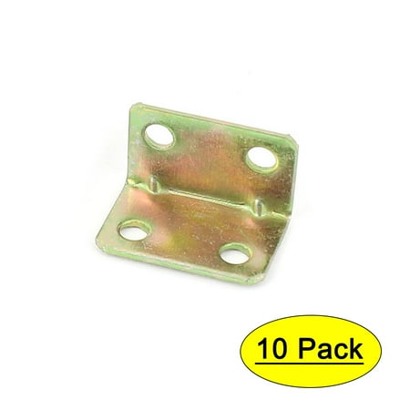 

10pcs L Shaped Shelf Support Corner Braces Fixing Repair Angle Brackets
