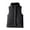 #37-black puffer vest for women, variant on UPPADA Puffer Vest for Women Sleeveless Winter Cropped Outerwear Warm Puffer Jackets Lightweight Stand-Up Collar Down with Pockets Womens Winter Ski Coats with Hood Black,L