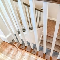 OFFIGAM 2pcs Wooden Baluster for Outdoor Stair Railings and Deck Projects, Wood Design