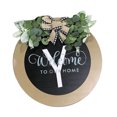thumbnail image 2 of YAOMOBB Couronne Décorative de Ferme pour Porte d'Entrée avec Fausse Décoration de Fleurs Style Rural, 2 of 6