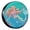 Mermaid Girl Summer, variant on KAKALAD Funny Sup Llama 01 Spare Tire Cover Universal Vehicle Accessories Buckle Car Tools 14”in