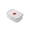 #07 White【1×Storage Box, Size: 6.61"×4.64"×2.75"】, variant on Fruit Storage Containers, Small Food Containers with Lids, Clear Plastic Produce Container with Built-in Divider, Keep Vegetables Fresh, Stackable for Kitchen and Meal Prep, AKLJWH - #10 White - 1PC