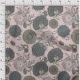 thumbnail image 4 of oneOone Polyester Spandex Dusty Pink Fabric Asian Floral Craft Projects Decor Fabric Printed By The Yard 56 Inch Wide, 4 of 4